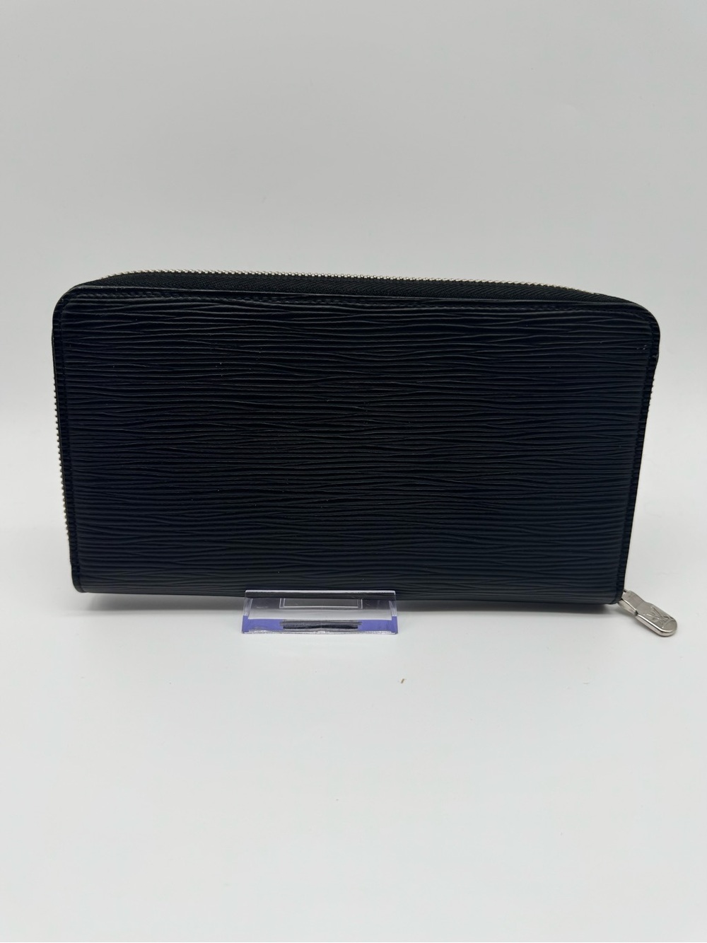 Louis Vuitton Epi Wallet Organizer Zip-Around Leather Wallet